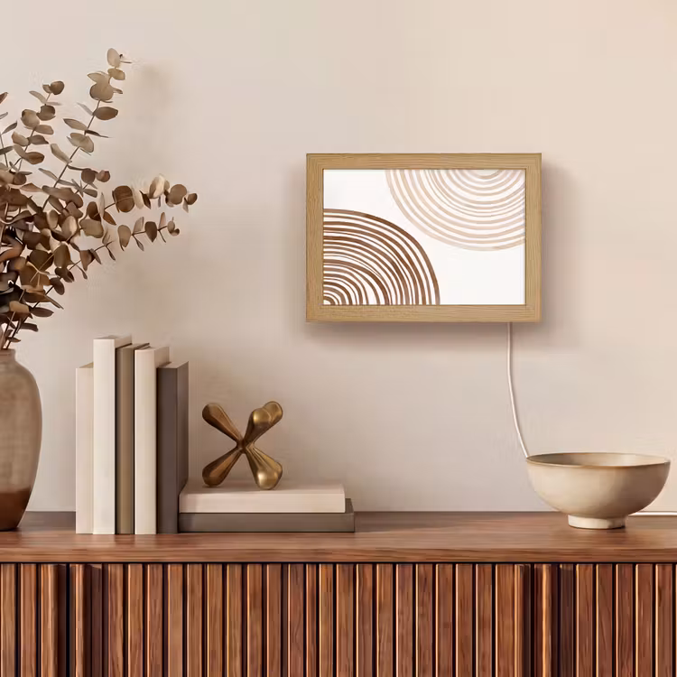 Lightbox - Wandlamp - Lijnen - Minimalistisch - Kunst — 4