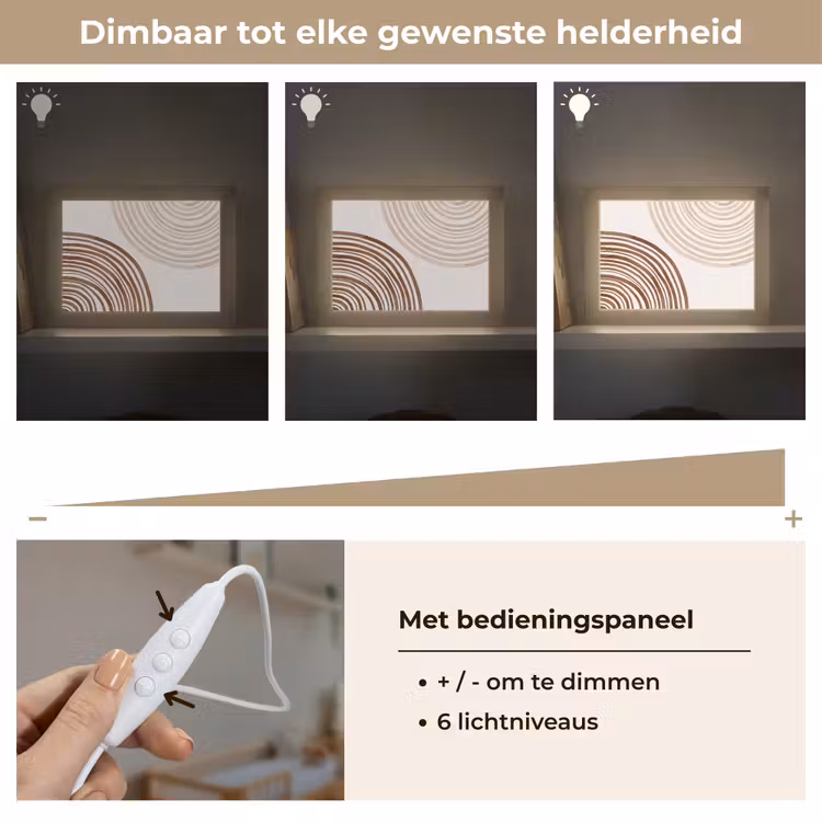 Lightbox - Wandlamp - Lijnen - Minimalistisch - Kunst — 8