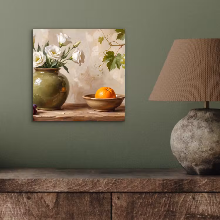 Aluminium schilderij - Bloemen - Fruit - Stilleven — 3