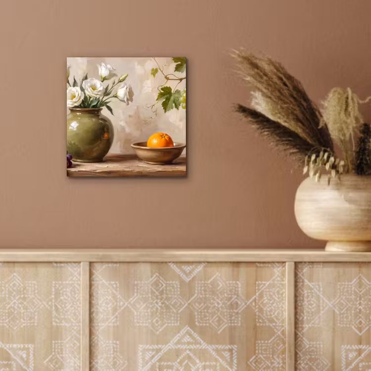 Aluminium schilderij - Bloemen - Fruit - Stilleven — 5