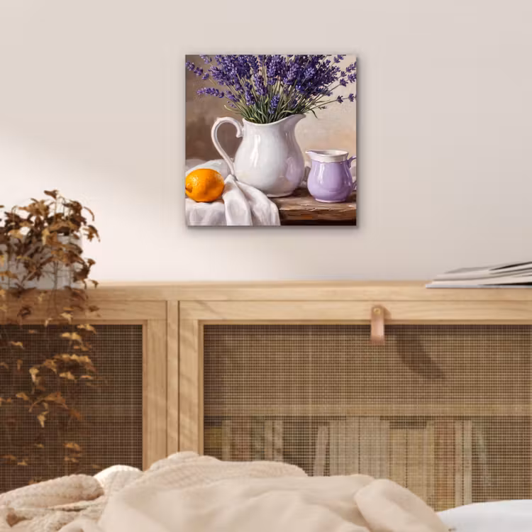 Aluminium schilderij - Bloemen - Stilleven - Paars — 4