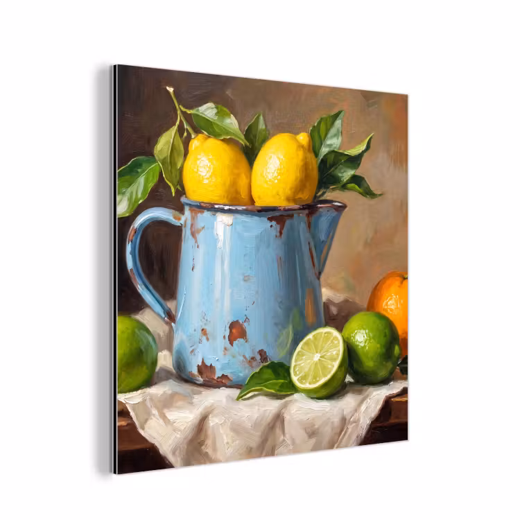 Aluminium schilderij - Eten - Stilleven - Klassiek — 1