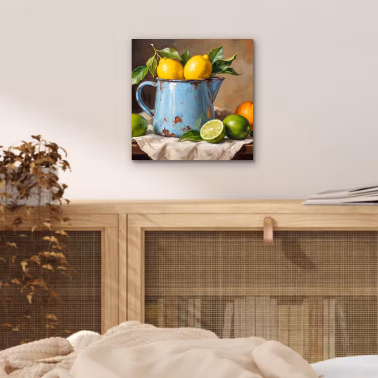 Aluminium schilderij - Eten - Stilleven - Klassiek — 4