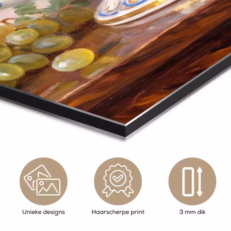 Aluminium schilderij - Fruit - Stilleven - Klassiek — 7