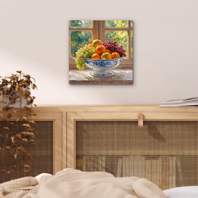 Aluminium schilderij - Fruit - Vensterbank - Natuur — 4