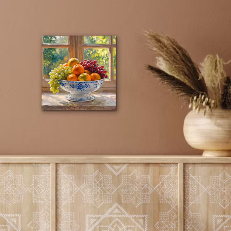Aluminium schilderij - Fruit - Vensterbank - Natuur — 5