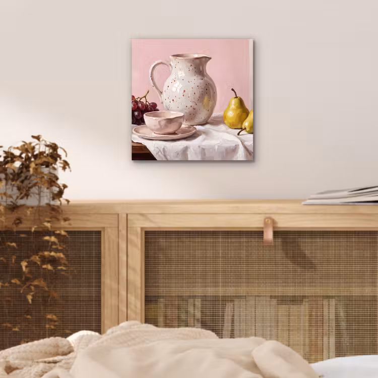 Aluminium schilderij - Stilleven - Fruit - Roze — 4