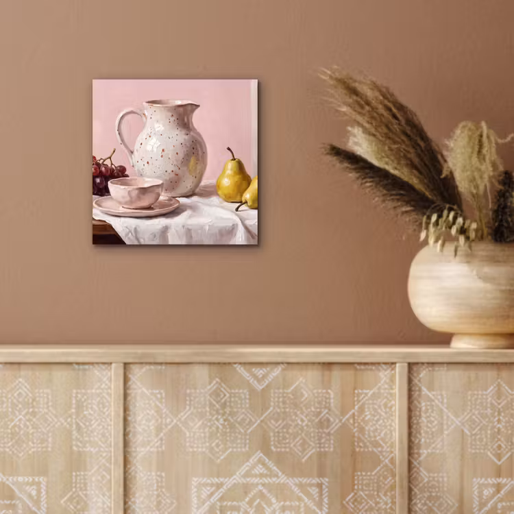 Aluminium schilderij - Stilleven - Fruit - Roze — 5