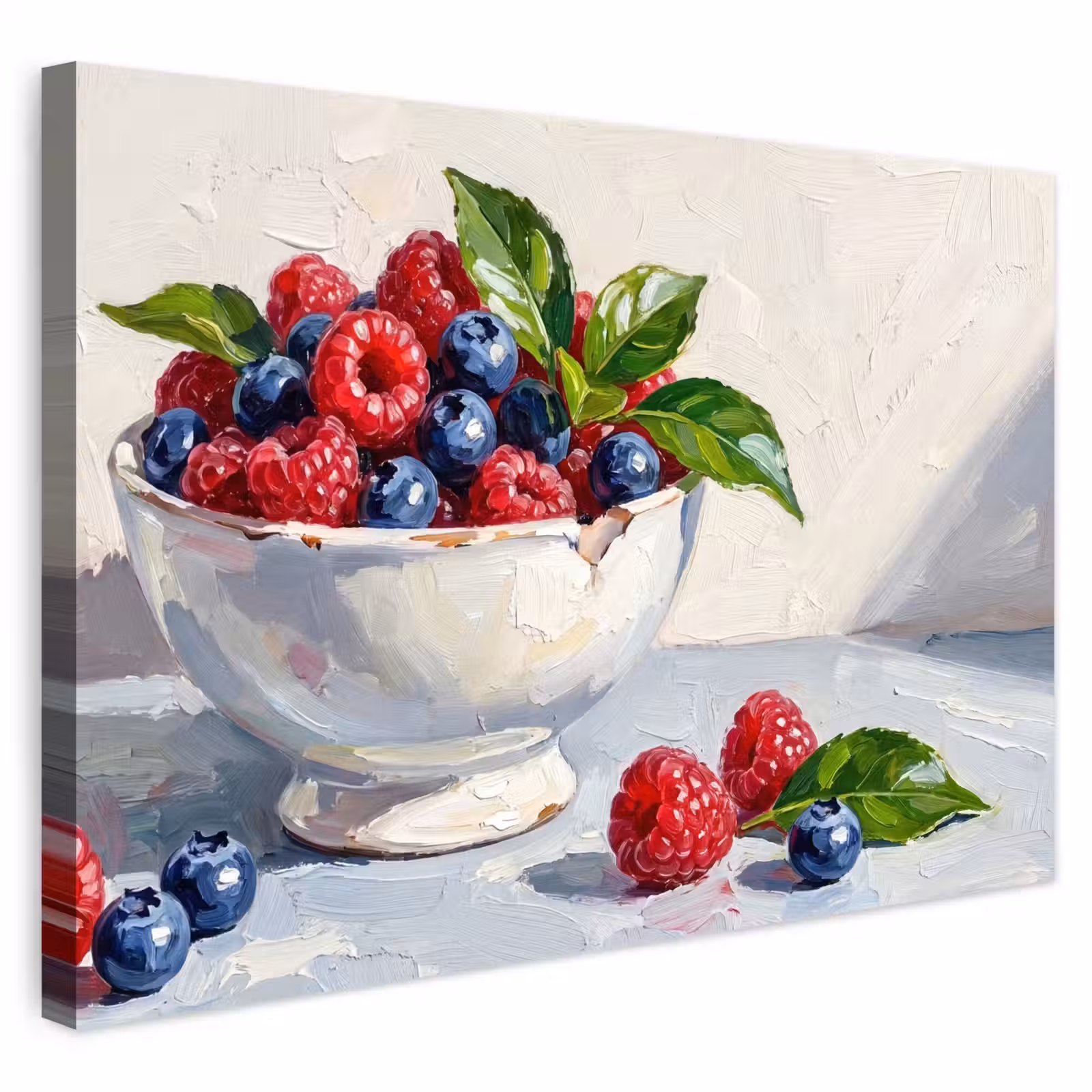 Buiten canvas - Bessen - Kom - Eten — 1