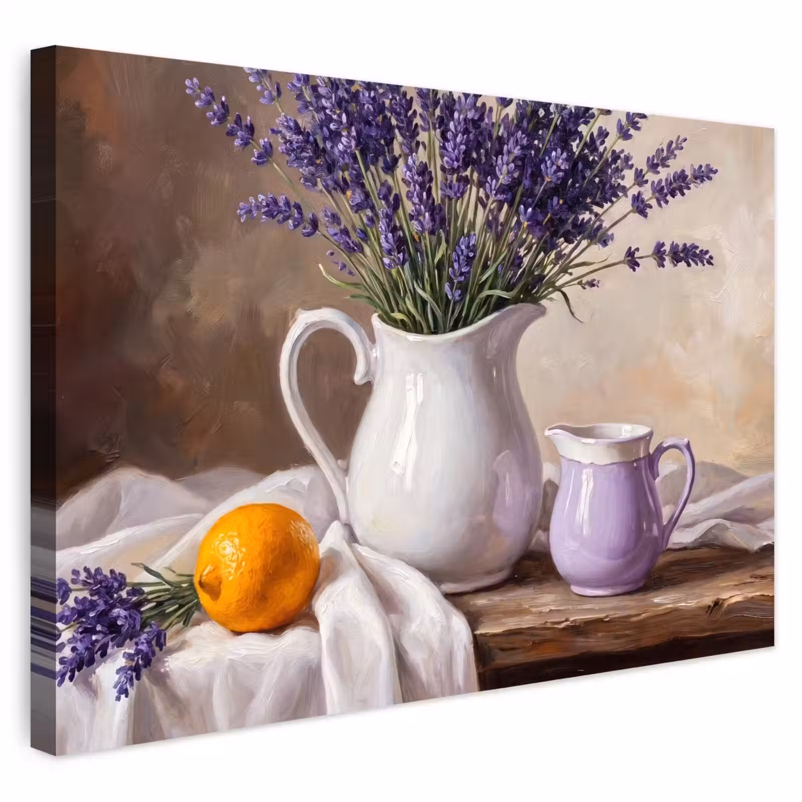 Buiten canvas - Bloemen - Stilleven - Paars — 1