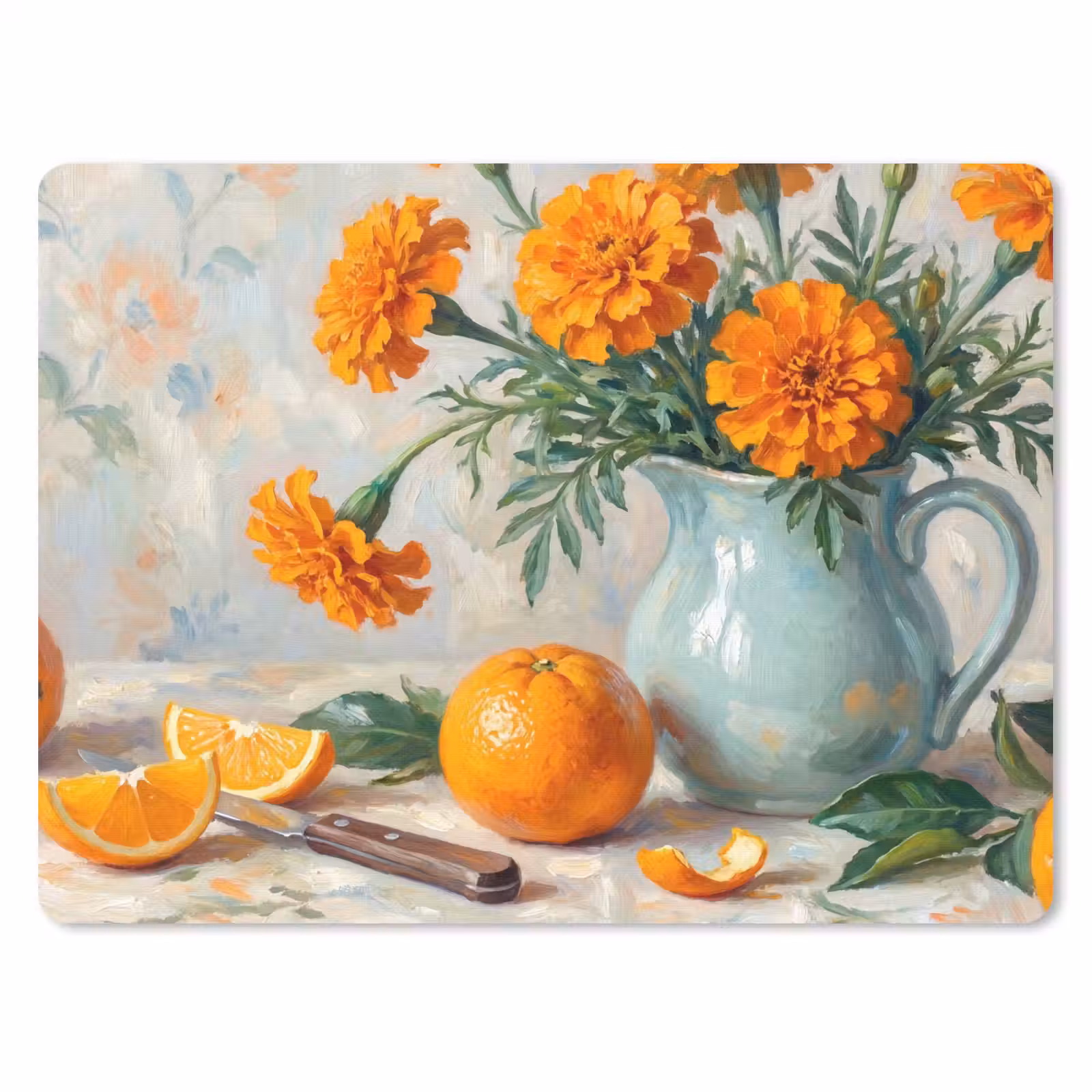 Muismat - Eten - Oranje - Kunst — 1