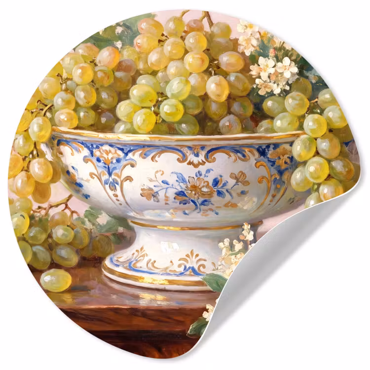 Behangcirkel - Fruit - Stilleven - Klassiek — 1