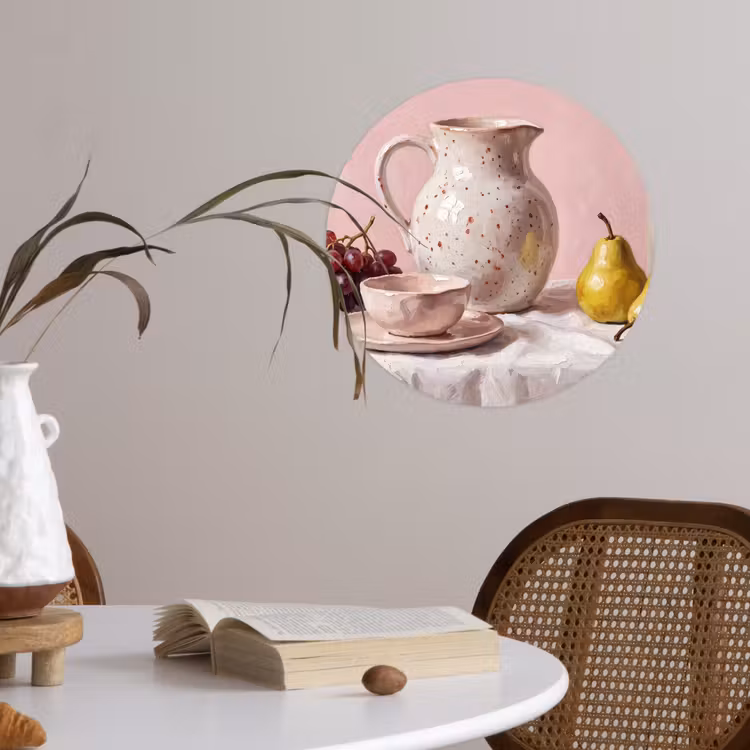 Behangcirkel - Stilleven - Fruit - Roze — 4
