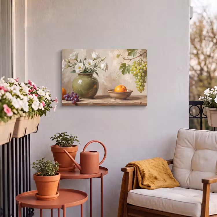 Buiten canvas - Bloemen - Fruit - Stilleven — 3