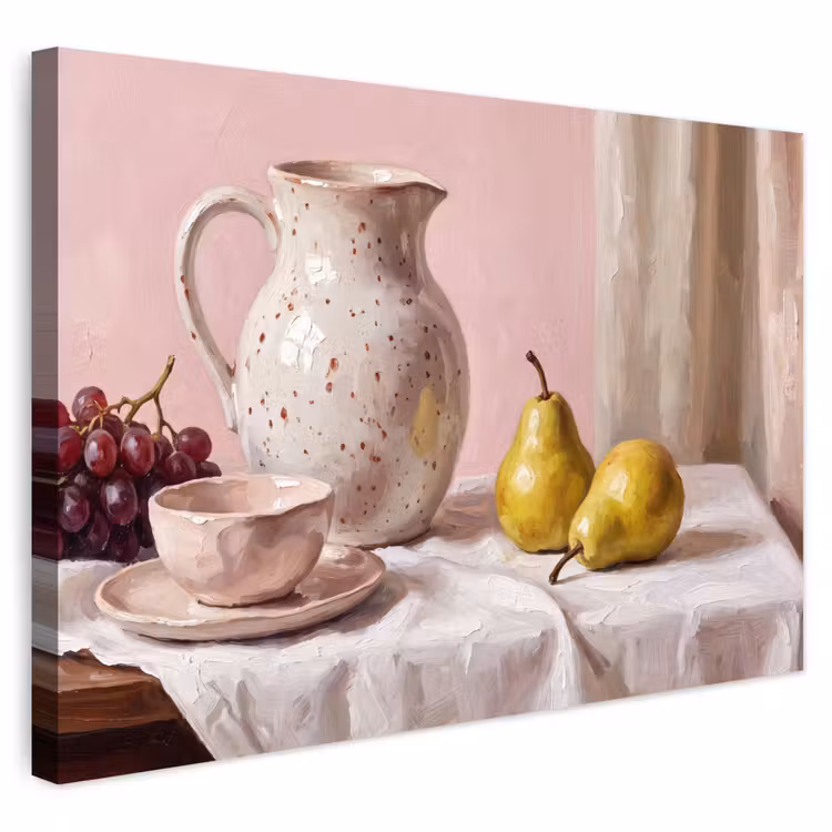 Buiten canvas - Stilleven - Fruit - Roze — 1