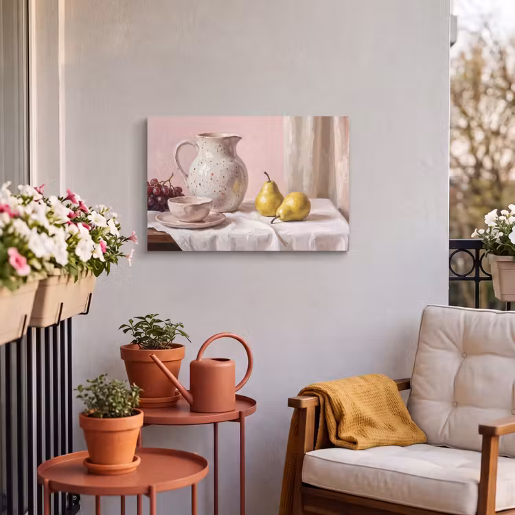 Buiten canvas - Stilleven - Fruit - Roze — 3