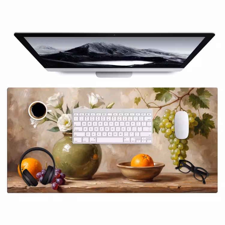 Bureau onderlegger - Bloemen - Fruit - Stilleven — 4