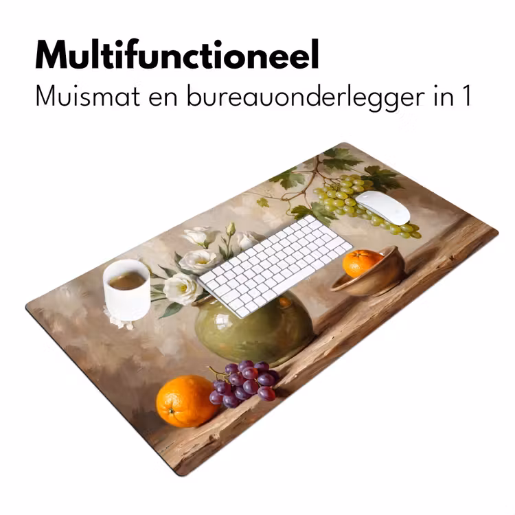 Bureau onderlegger - Bloemen - Fruit - Stilleven — 7