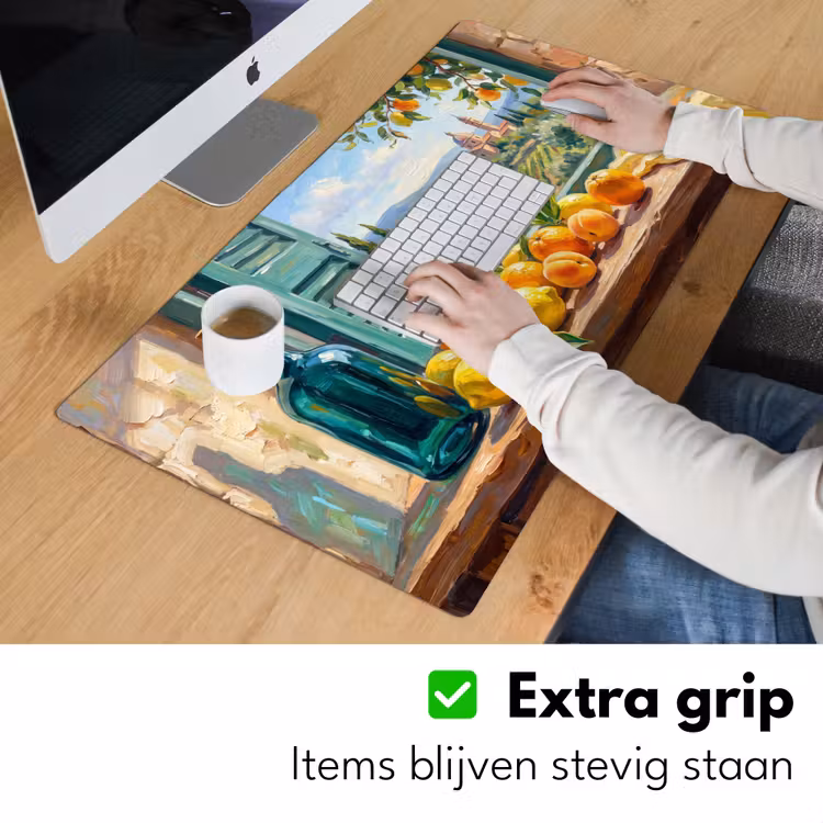 Bureau onderlegger - Fles - Fruit - Stilleven — 6