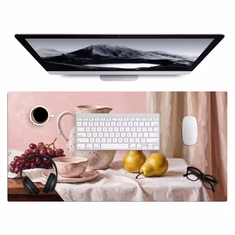 Bureau onderlegger - Stilleven - Fruit - Roze — 4