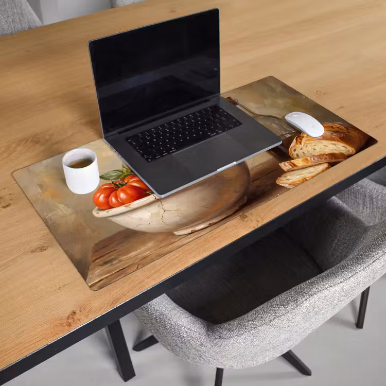 Bureau onderlegger - Tomaten - Kom - Eten — 3