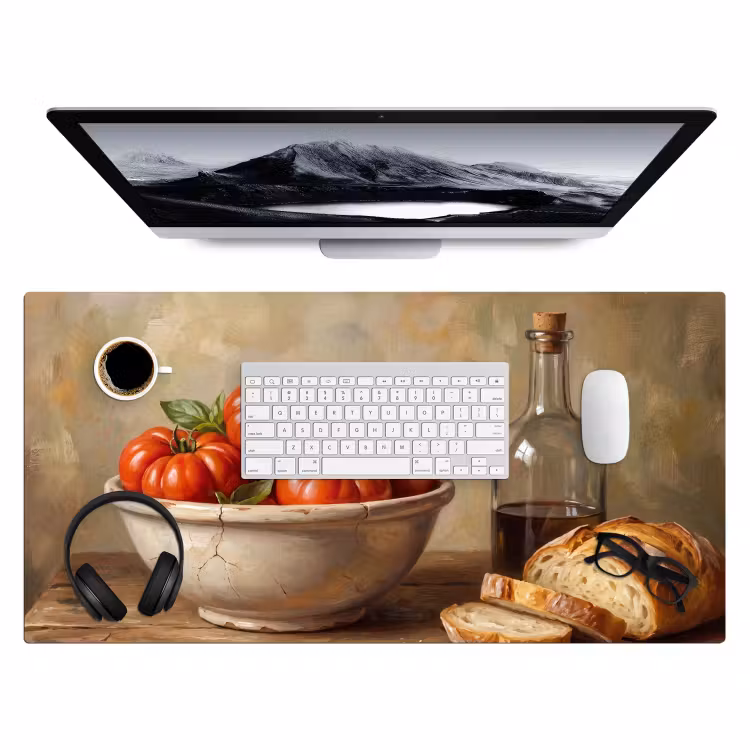 Bureau onderlegger - Tomaten - Kom - Eten — 4