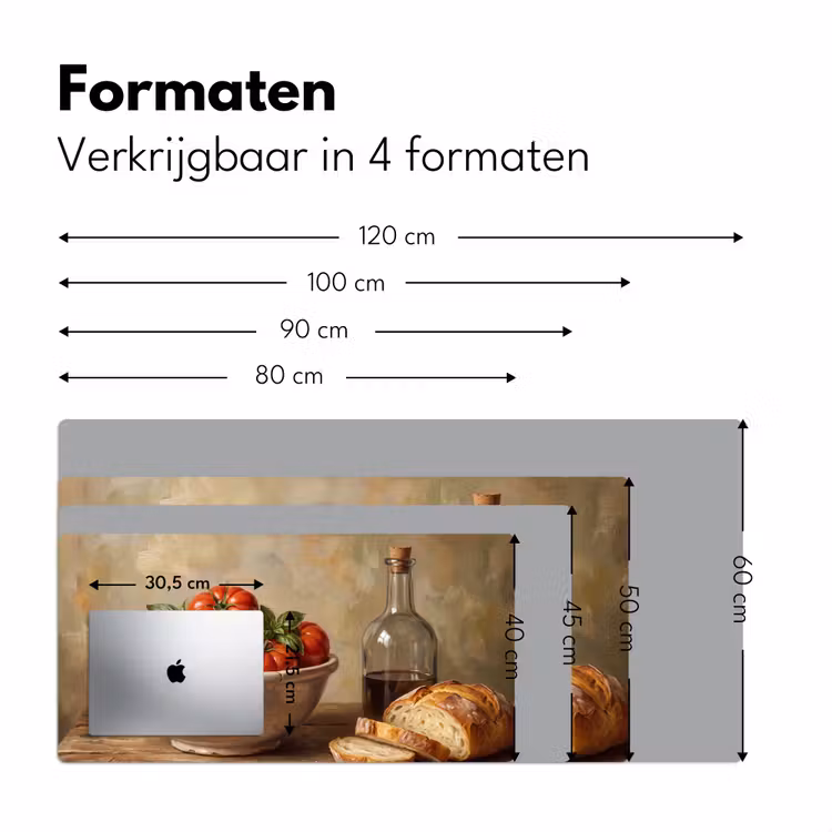 Bureau onderlegger - Tomaten - Kom - Eten — 8