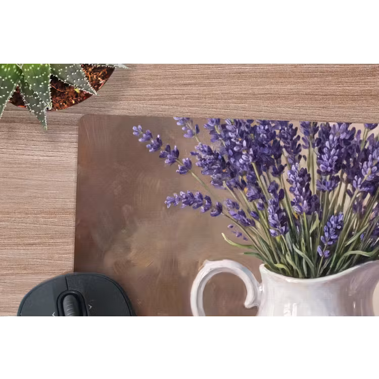 Muismat - Bloemen - Stilleven - Paars — 4