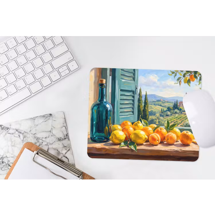 Muismat - Fles - Fruit - Stilleven — 2