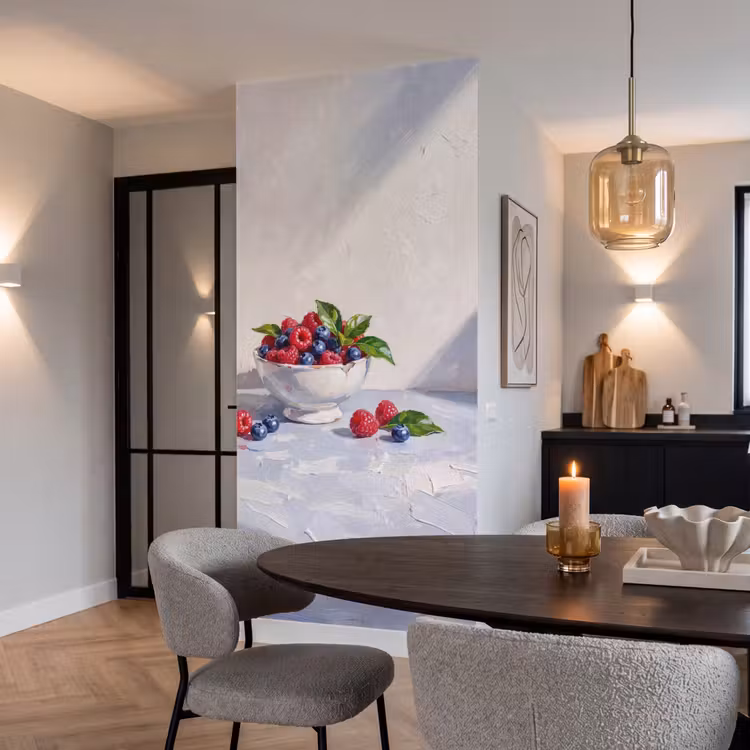 Behang - Bessen - Kom - Eten — 5