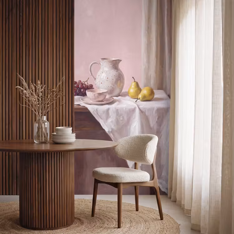 Behang - Stilleven - Fruit - Roze — 4
