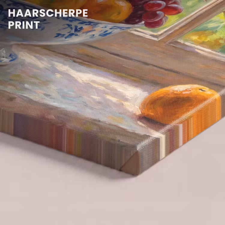 Canvas schilderij - Fruit - Vensterbank - Natuur — 4