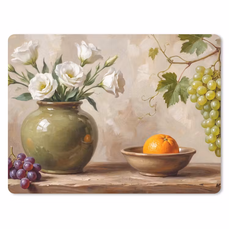 Muismat - Bloemen - Fruit - Stilleven — 1