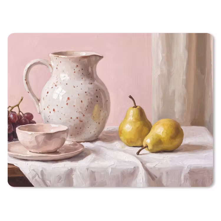 Muismat - Stilleven - Fruit - Roze — 1