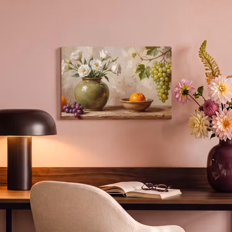 Canvas schilderij - Bloemen - Fruit - Stilleven — 5