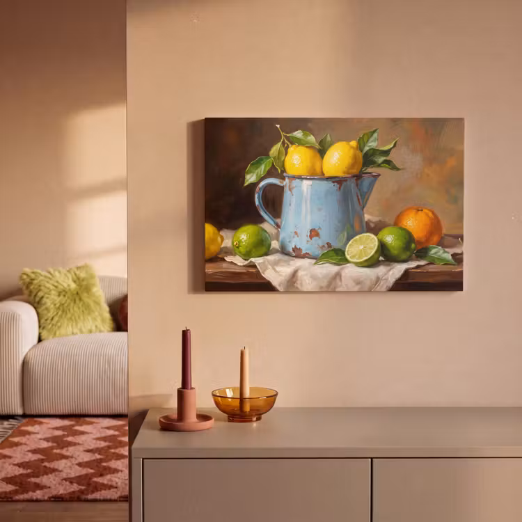 Canvas schilderij - Eten - Stilleven - Klassiek — 1