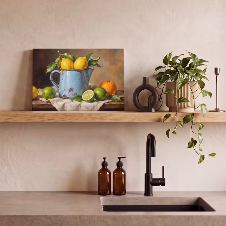 Canvas schilderij - Eten - Stilleven - Klassiek — 3