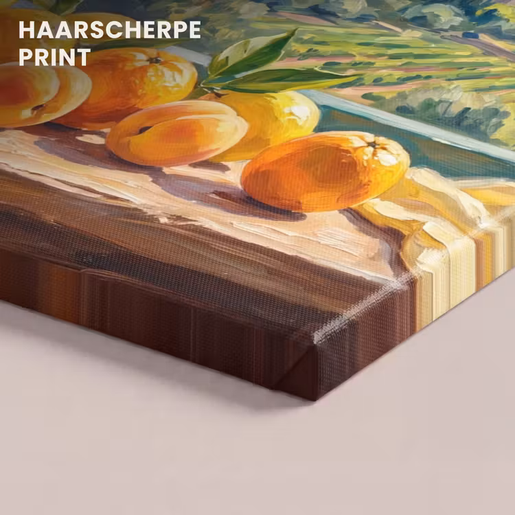 Canvas schilderij - Fles - Fruit - Stilleven — 4