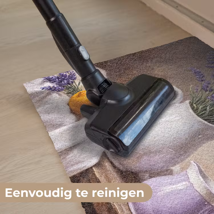 Deurmat - Bloemen - Stilleven - Paars — 9