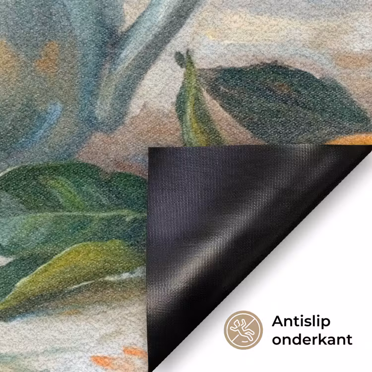 Deurmat - Eten - Oranje - Kunst — 6