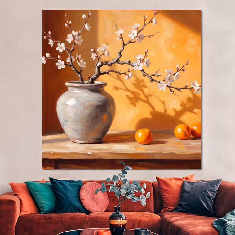 Forex - Witte bloemen - Stilleven — 3