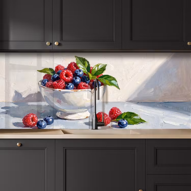 Keuken achterwand - Bessen - Kom - Eten — 6