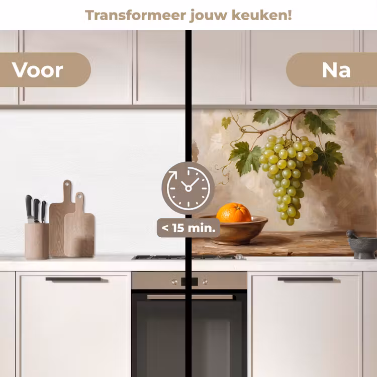 Keuken achterwand - Bloemen - Fruit - Stilleven — 2