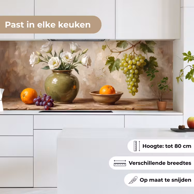 Keuken achterwand - Bloemen - Fruit - Stilleven — 4