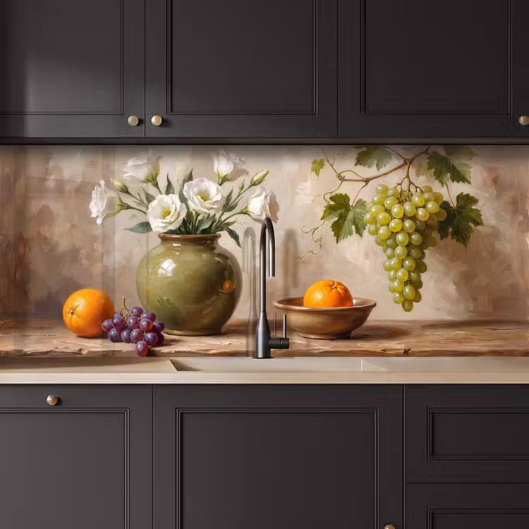 Keuken achterwand - Bloemen - Fruit - Stilleven — 6