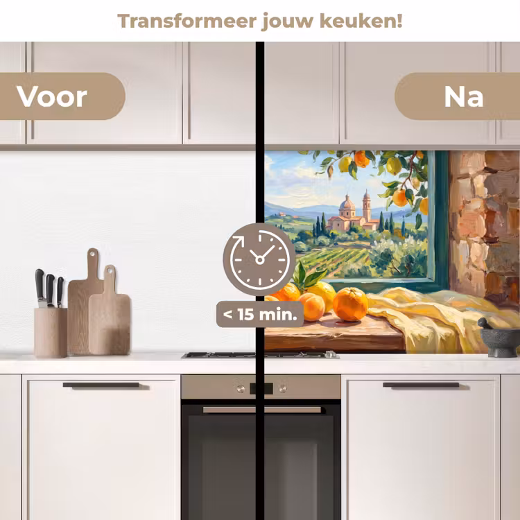 Keuken achterwand - Fles - Fruit - Stilleven — 2