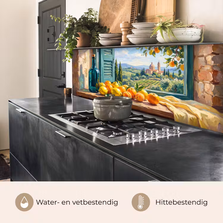 Keuken achterwand - Fles - Fruit - Stilleven — 3