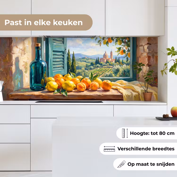 Keuken achterwand - Fles - Fruit - Stilleven — 4
