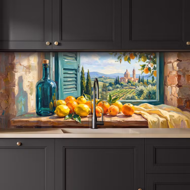 Keuken achterwand - Fles - Fruit - Stilleven — 6
