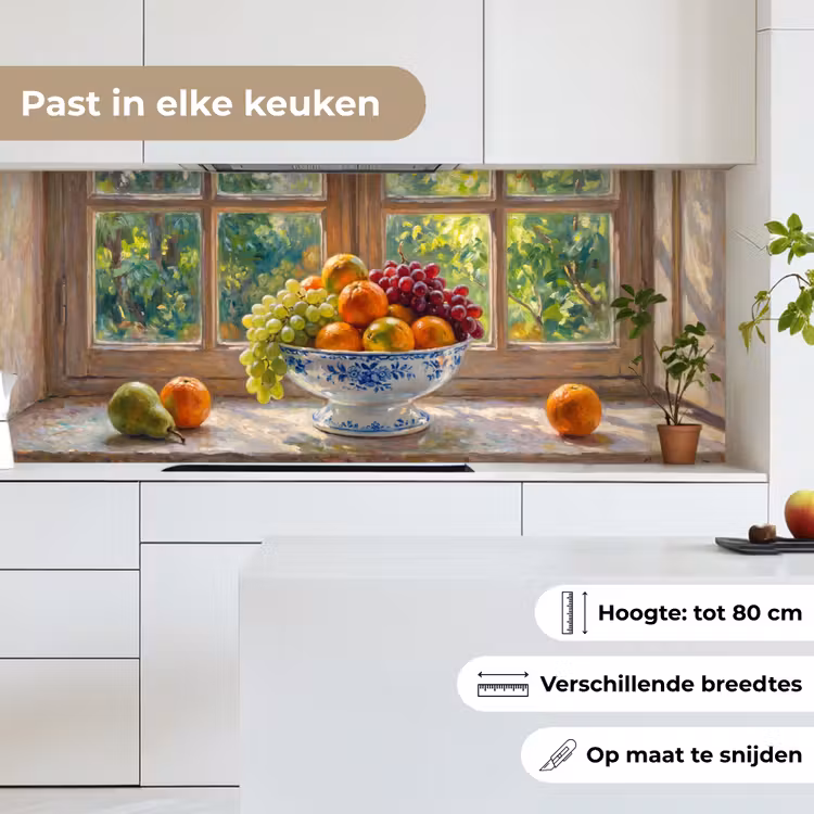 Keuken achterwand - Fruit - Vensterbank - Natuur — 4